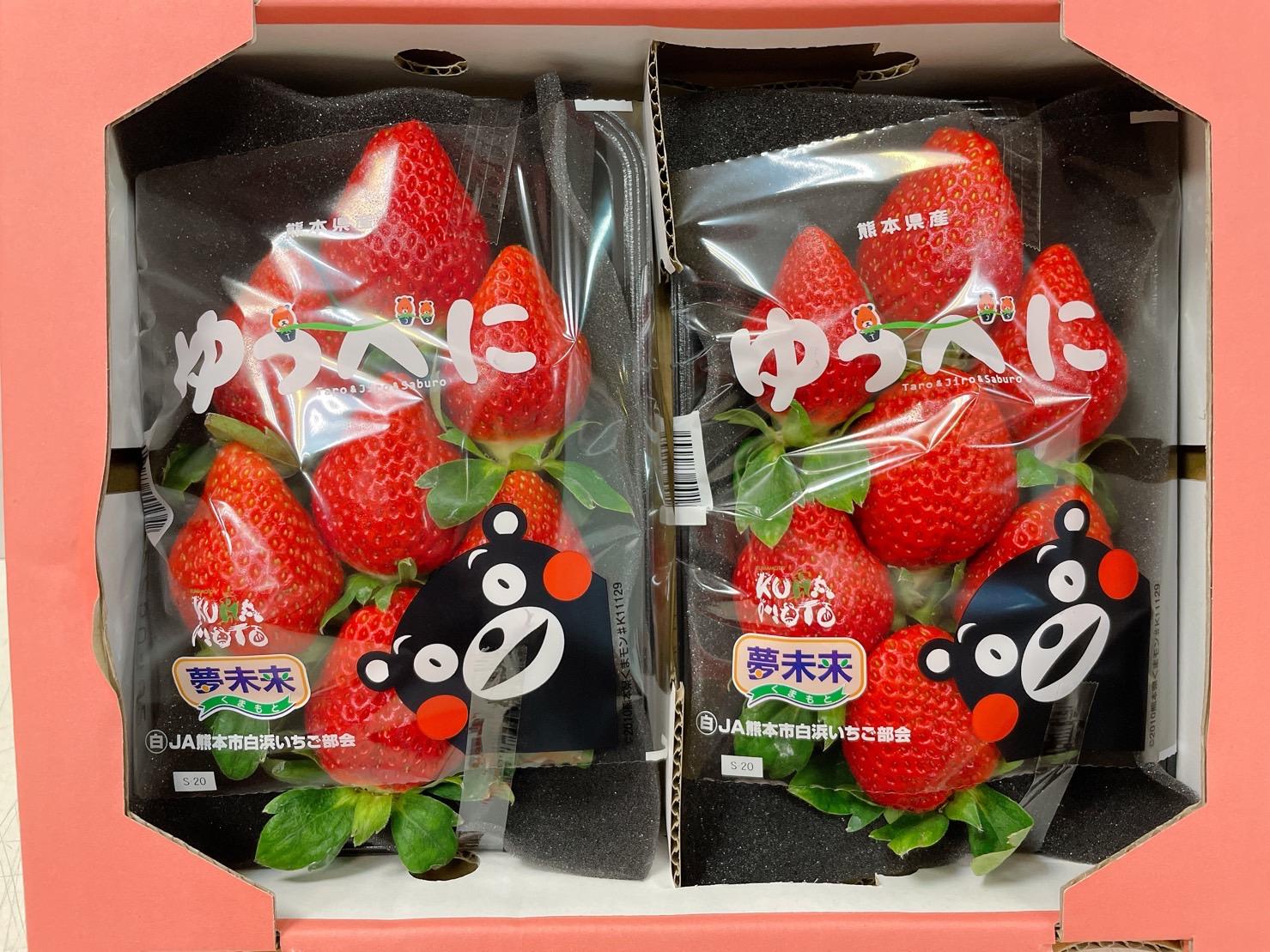 日本熊本溫室草莓 / 盒
