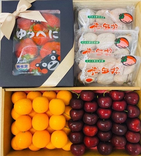 14-6日本草莓+市田柿+日本金桔+紐西蘭櫻桃