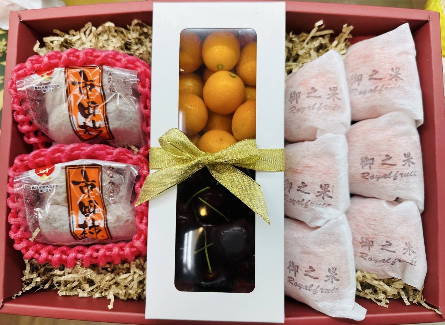 10-4日本市田柿+鹿兒島金桔+紐西蘭櫻桃+日本小柑橘