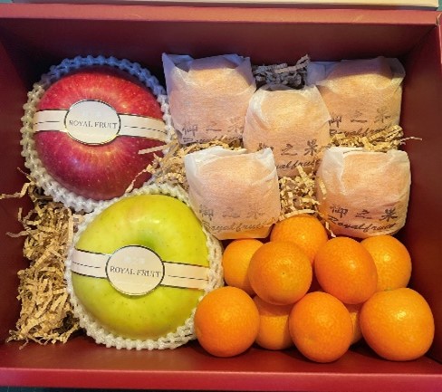 4-7青森蜜蘋果+金星蘋果+鹿兒島金桔