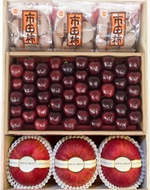 15-3市田柿+紐西蘭櫻桃+青森蜜蘋果