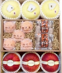 11-2金星蘋果+日本小柑橘+市田柿+青森蜜蘋果