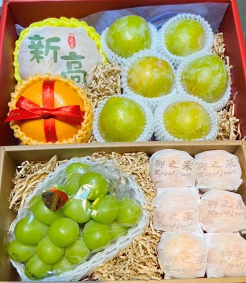 11-7 韓國梨+美國恐龍蛋+日本設香葡萄+日本小柑橘