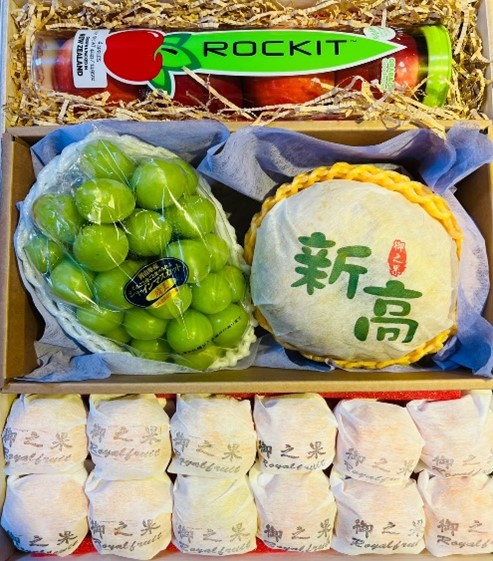 11-10紐西蘭小蘋果+日本麝香葡萄+韓國梨+日本小柑橘